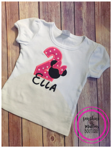 Minnie Birthday Shirt